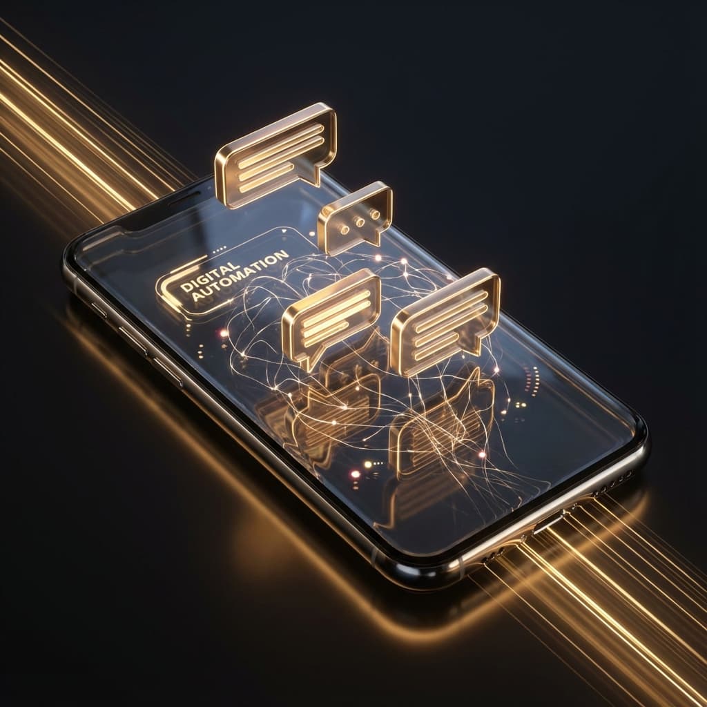 WhatsApp CRM Automation visualization