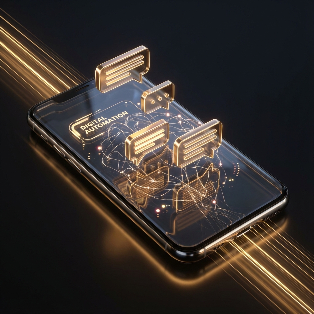 WhatsApp CRM Automation visualization